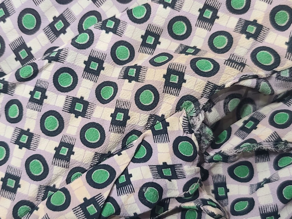 Green Print Dress (as-is)(B-33' W-27' H-37') — image 24