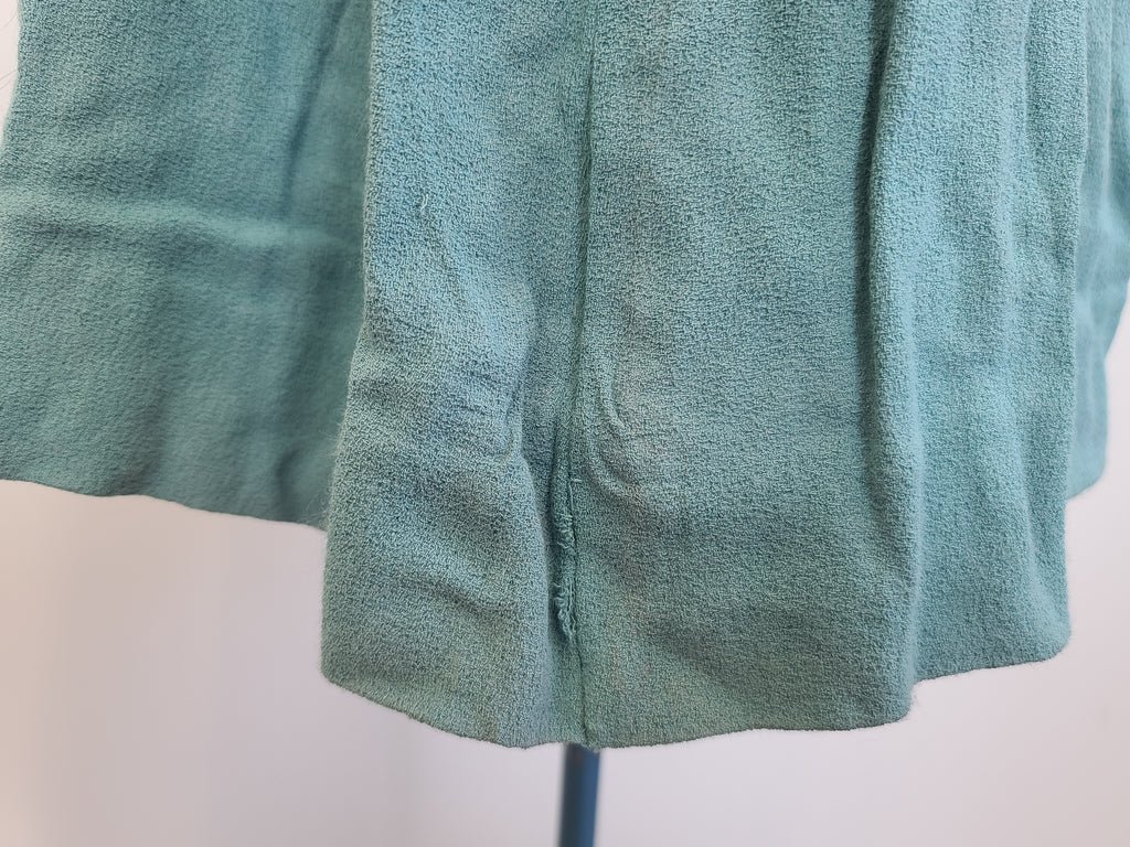 German Rayon Teal Dress(B-31.5' W-25' H-38') — image 18