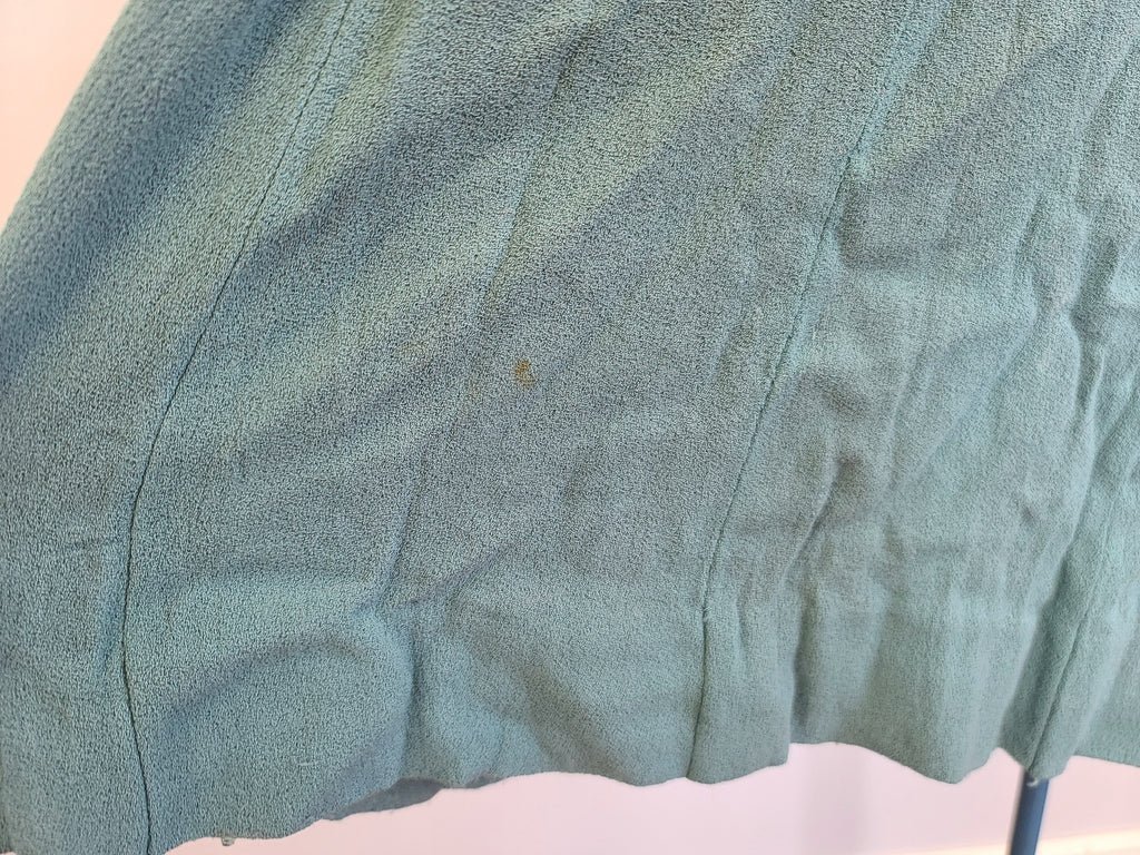 German Rayon Teal Dress(B-31.5' W-25' H-38') — image 20