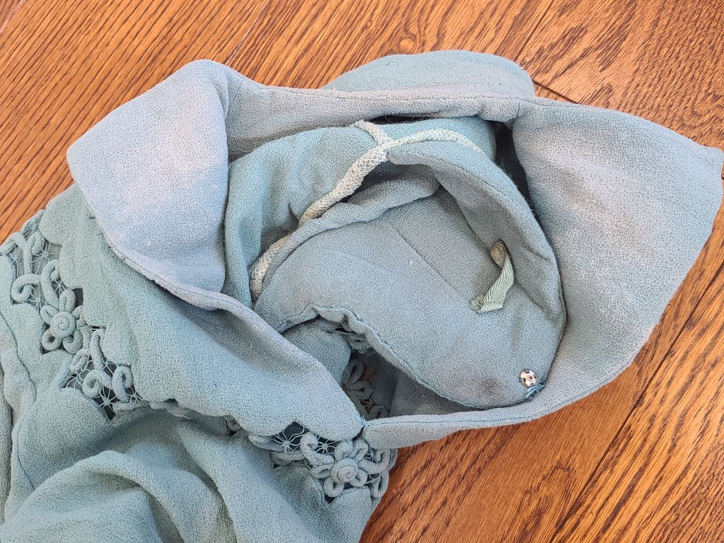 German Rayon Teal Dress(B-31.5' W-25' H-38') — image 24