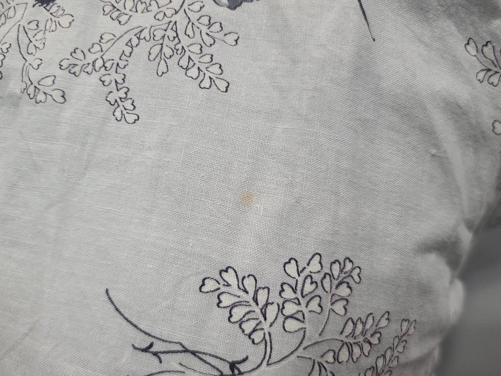 Flower Print Light Blue Dress(B-40' W-35' H-43') — image 7