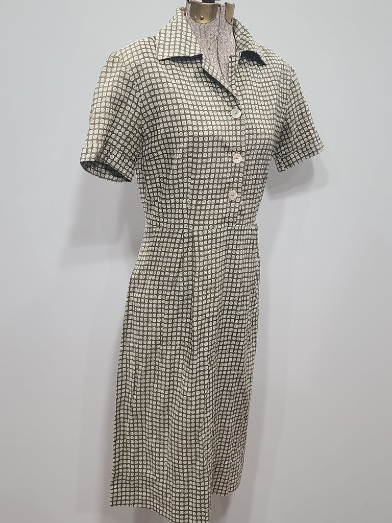 Diamond Gemstone Print Dress(B-36.5' W-30' H-39') — image 4