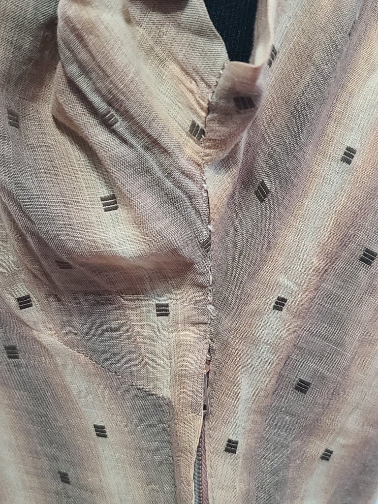 Brown Tan Stripe Dress(B-38' W-28' H-40') — image 11