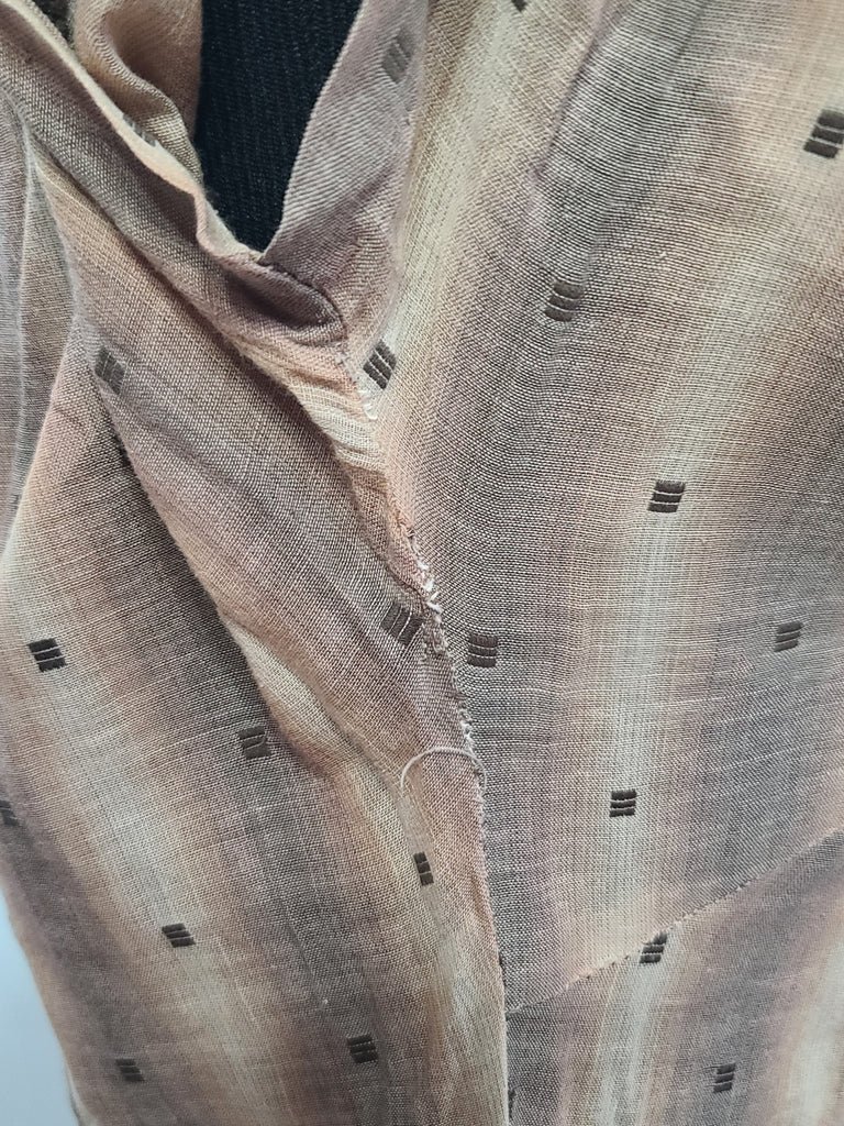 Brown Tan Stripe Dress(B-38' W-28' H-40') — image 12