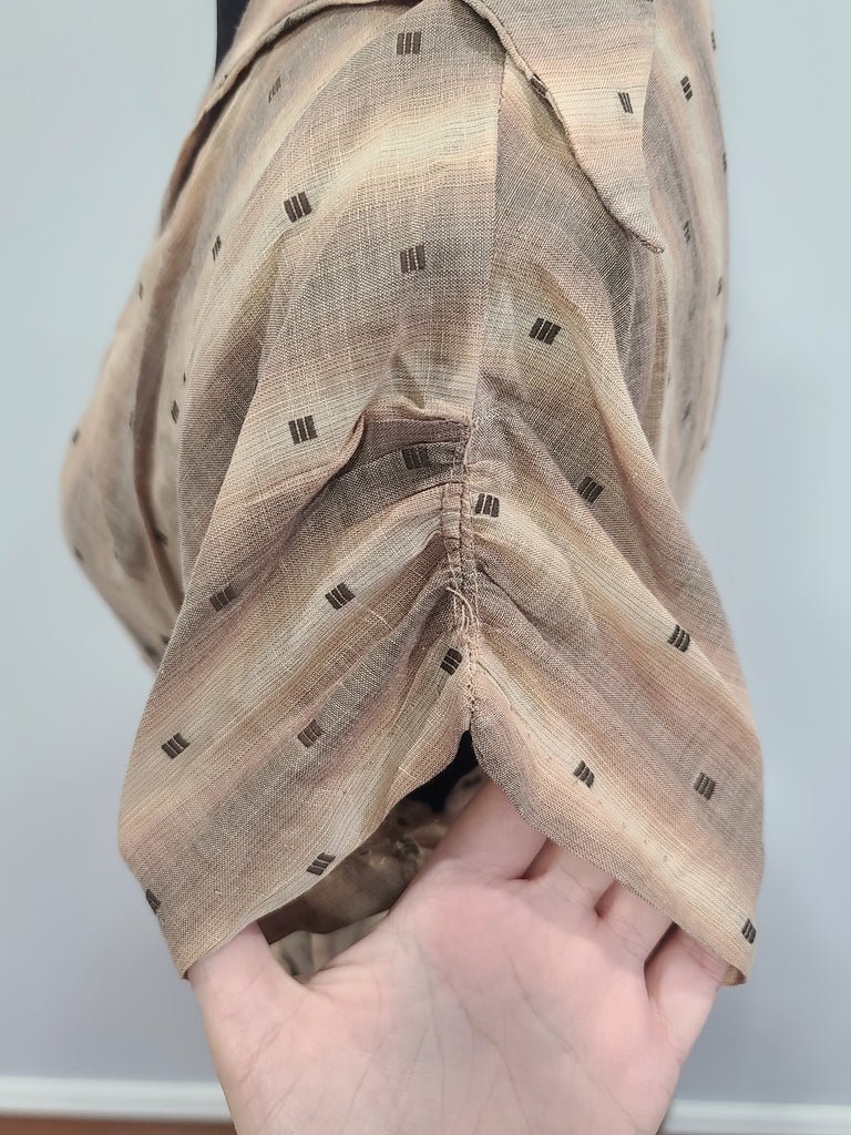 Brown Tan Stripe Dress(B-38' W-28' H-40') — image 14