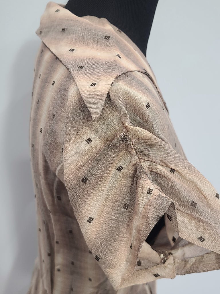 Brown Tan Stripe Dress(B-38' W-28' H-40') — image 15