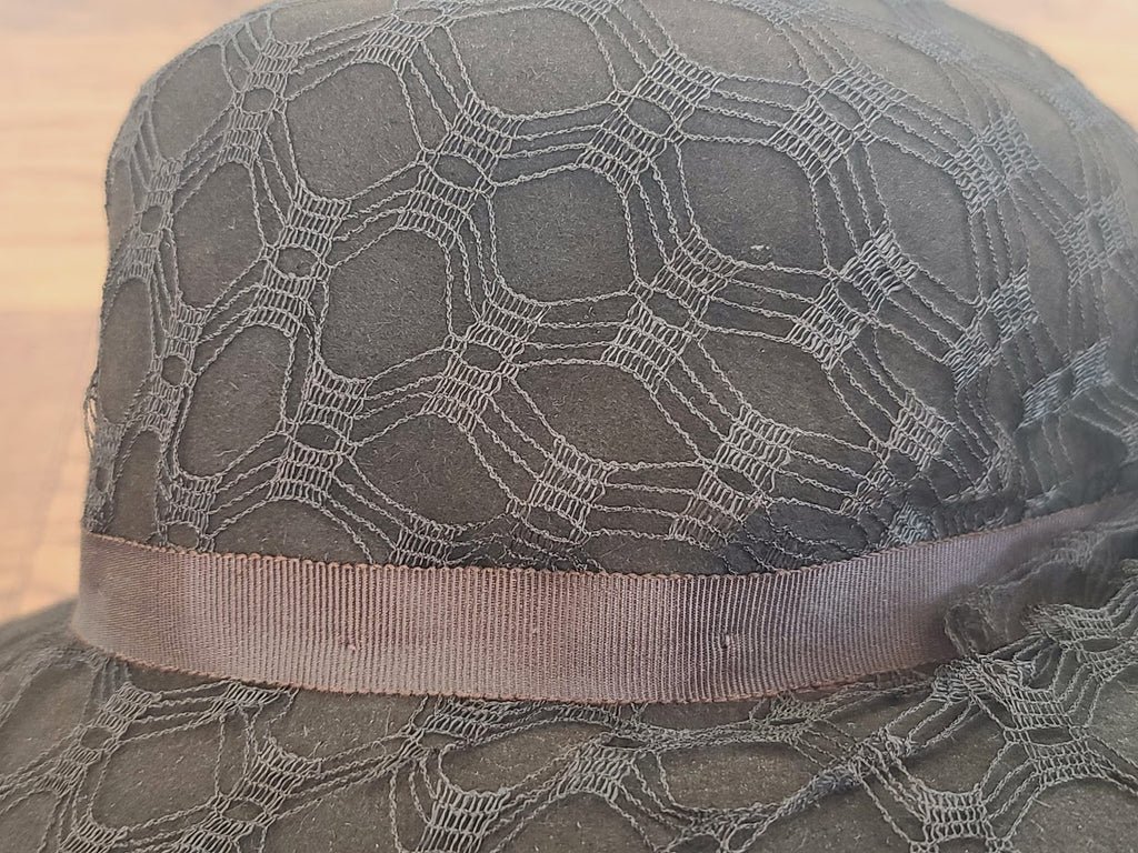 Brown Hat with Netting — image 9