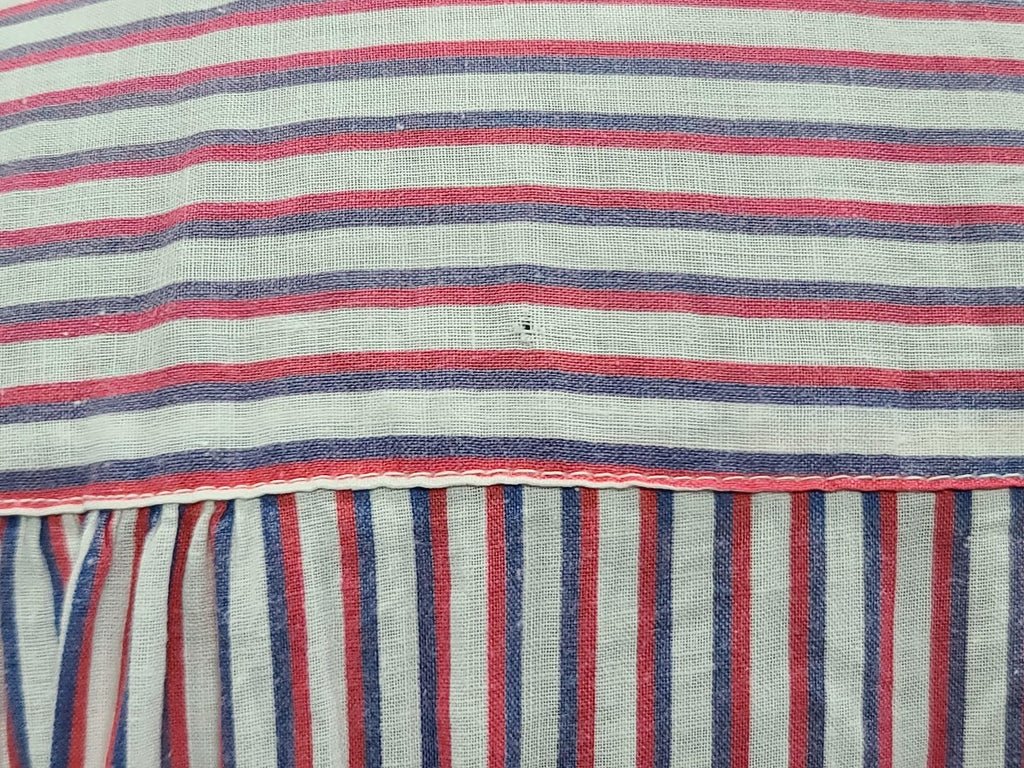 Red White and Blue Stripe Patriotic Dress with USN Sweetheart Buttons(B-48' W-41.5' H-50') — image 13