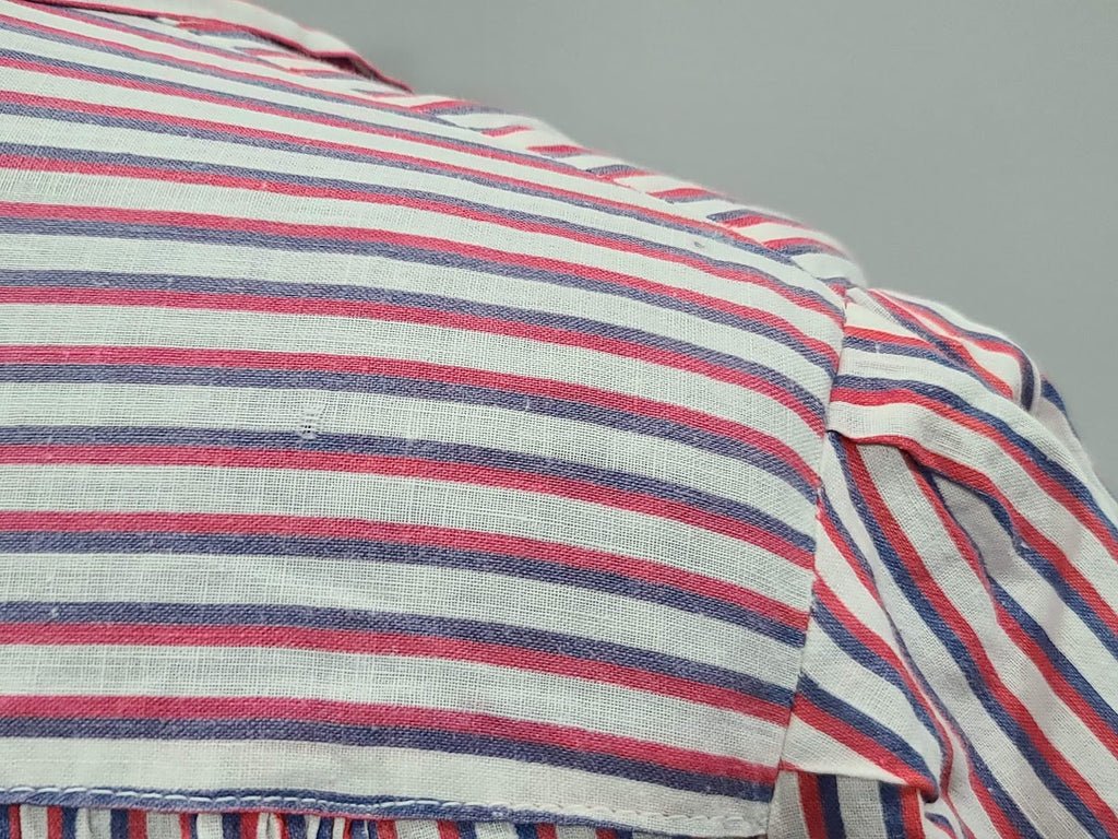 Red White and Blue Stripe Patriotic Dress with USN Sweetheart Buttons(B-48' W-41.5' H-50') — image 14