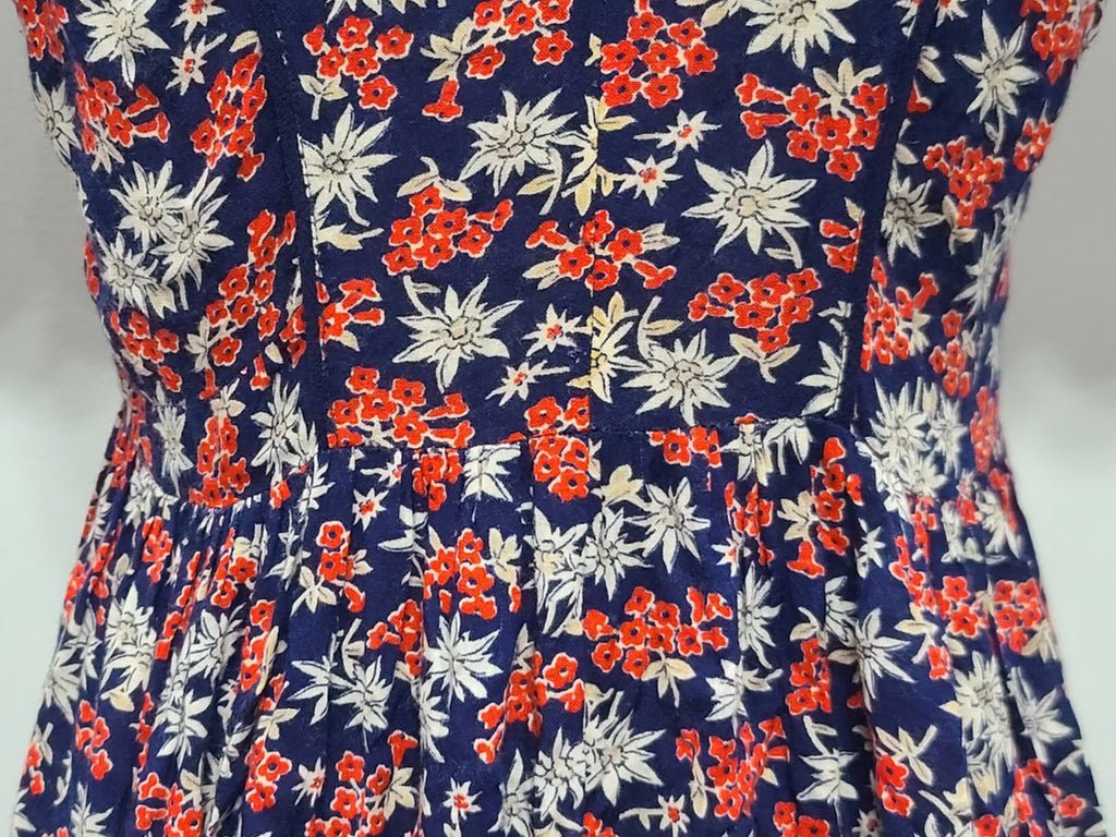 German Edelweiss Print Dress(B-35' W- 27.5') — image 14