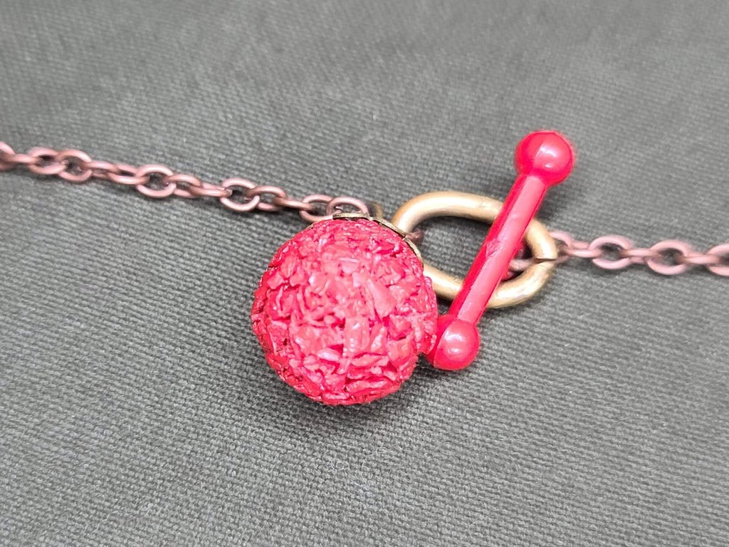 Red Leaf Necklace — image 3