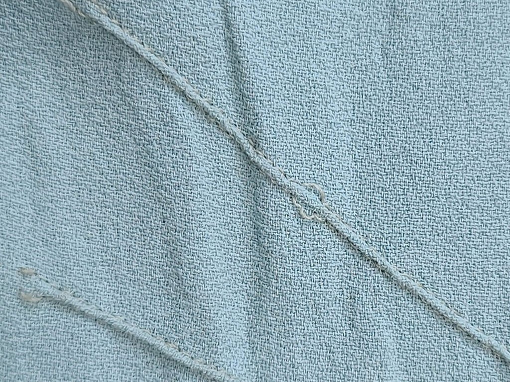 Robin's Egg Blue Dress with Pink Fan Design(B-33' W-24' H-32') — image 28