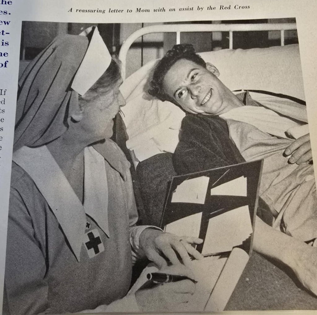 American Red Cross Gray Lady 1930s Uniform (still used during WWII)(B-38' W-30' H-40') — image 24