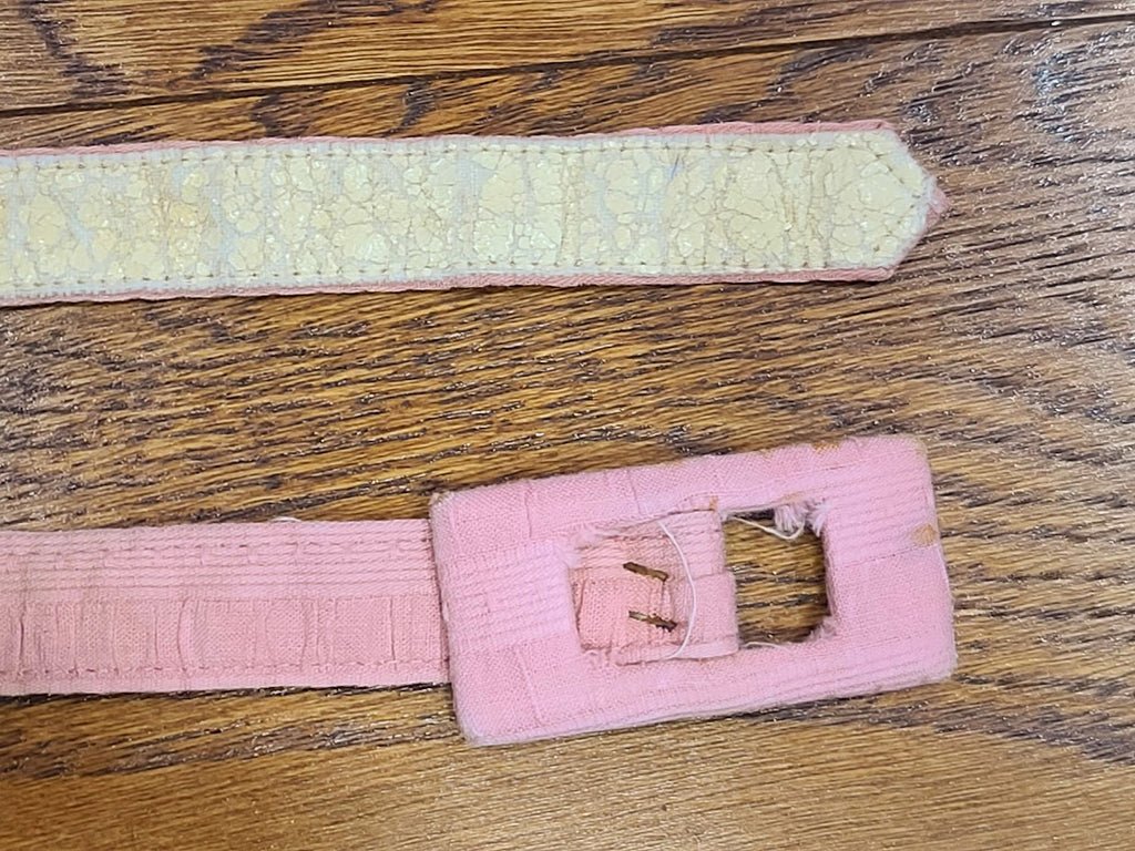 Pink Seersucker Sleeveless Dress(B-33' W-26') — image 17