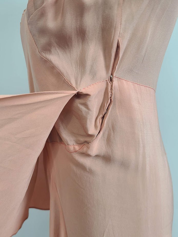 Pink Dress with Beading on Sleeves (Unique Style)(B-36' W-25'-31.5' H-35') — image 25