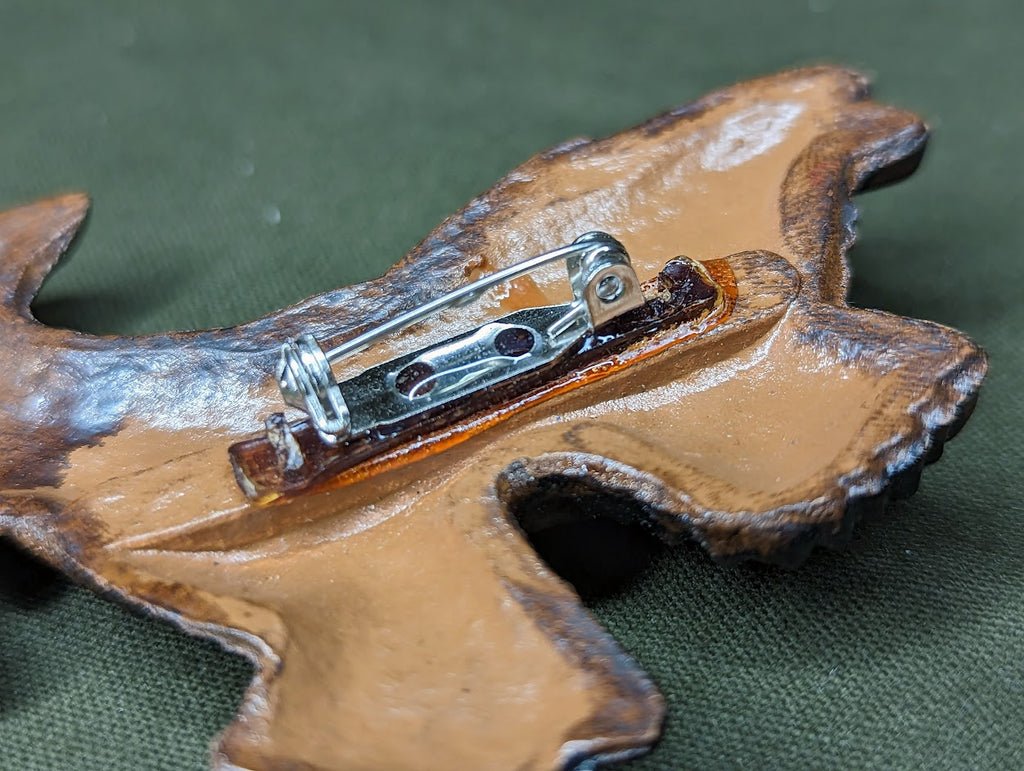 Dog with Bow Large Novelty Pin — image 3