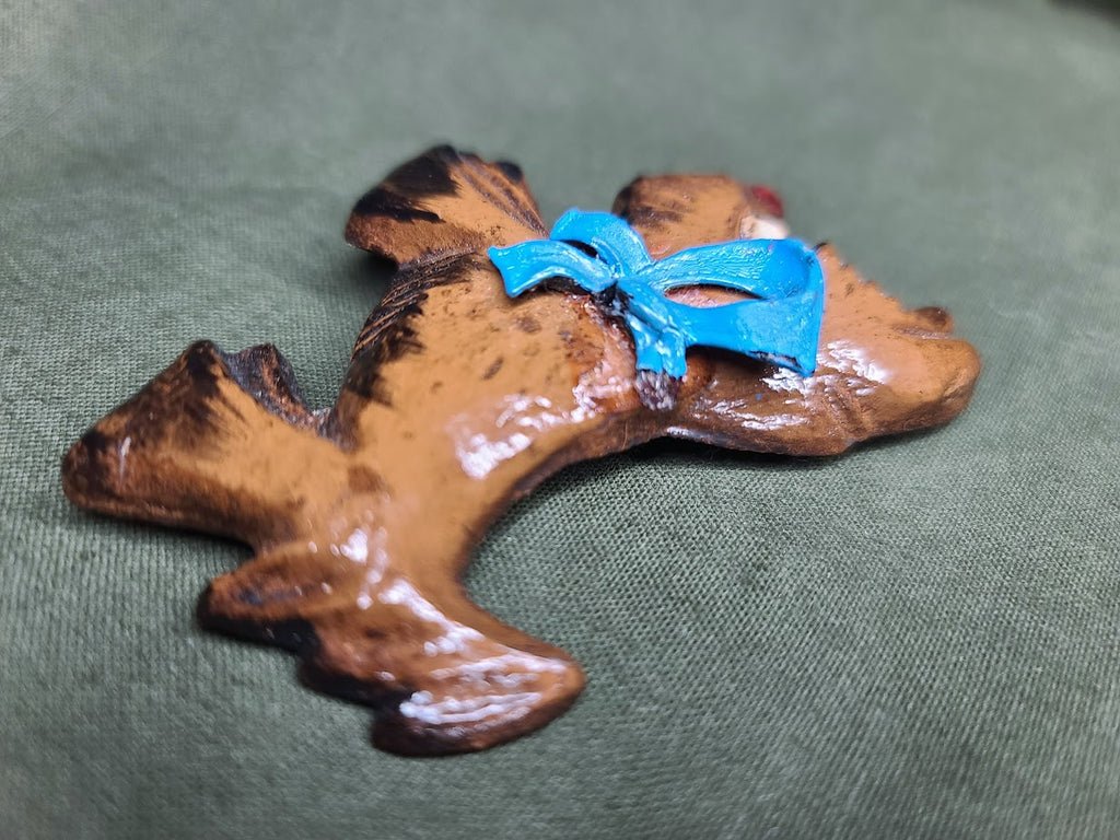 Dog with Bow Large Novelty Pin — image 5