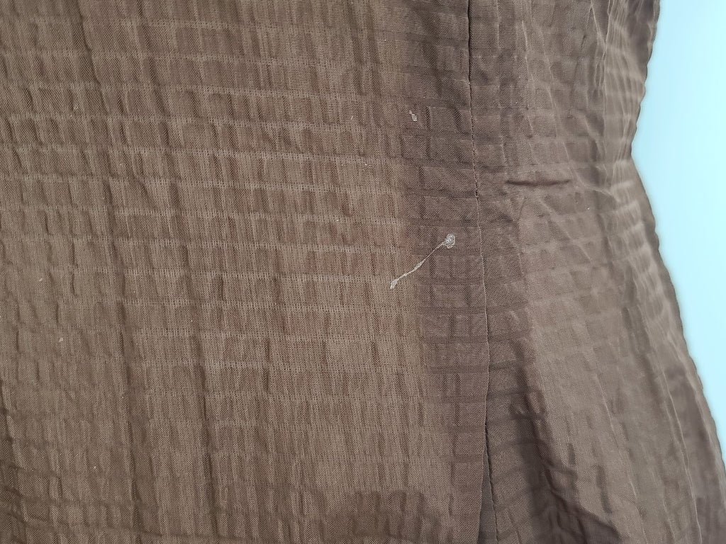 Brown Seersucker Dress & Bolero Jacket(B-37' W-30' H-46') — image 11