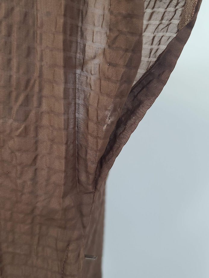 Brown Seersucker Dress & Bolero Jacket(B-37' W-30' H-46') — image 12