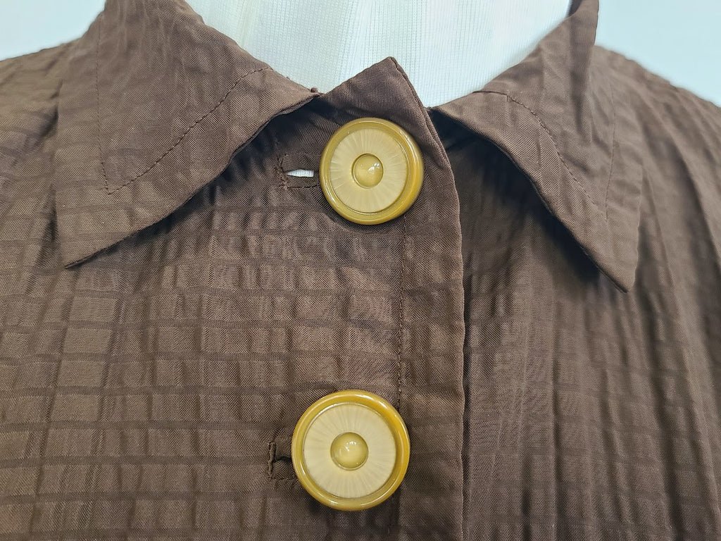 Brown Seersucker Dress & Bolero Jacket(B-37' W-30' H-46') — image 17