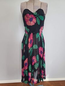 German Dress Made From Longline Bra(B-30.5' W-24.5' H-37')