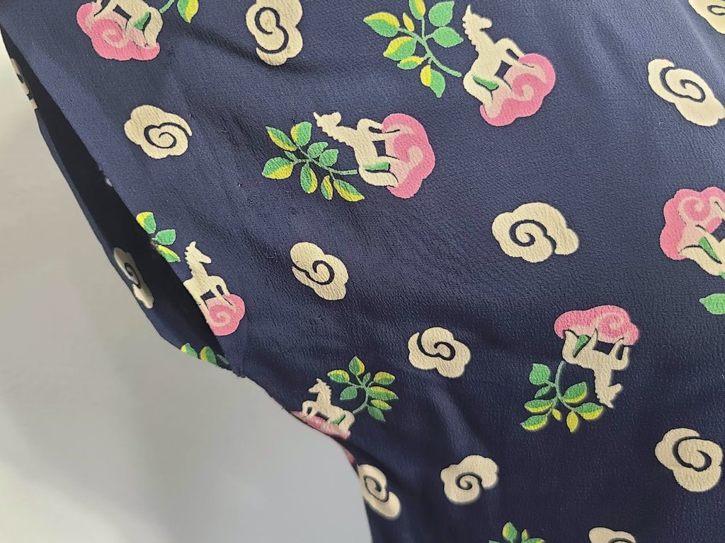 Horse Novelty Print Peplum Dress (as-is)(B-34' W-26' H-33') — image 11