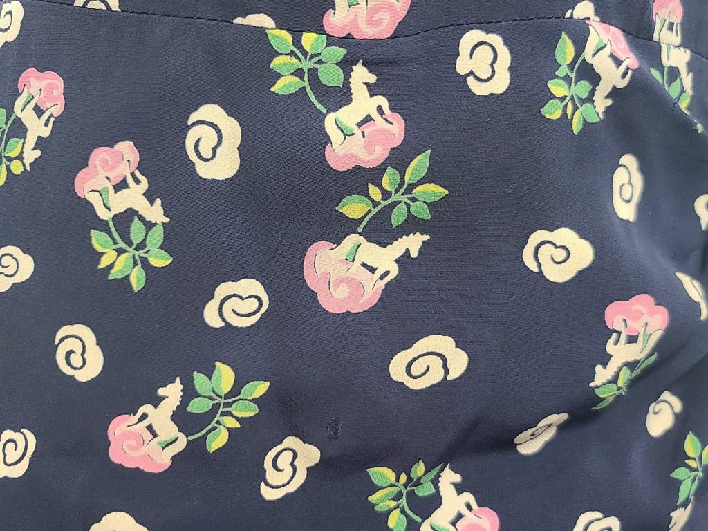 Horse Novelty Print Peplum Dress (as-is)(B-34' W-26' H-33') — image 13