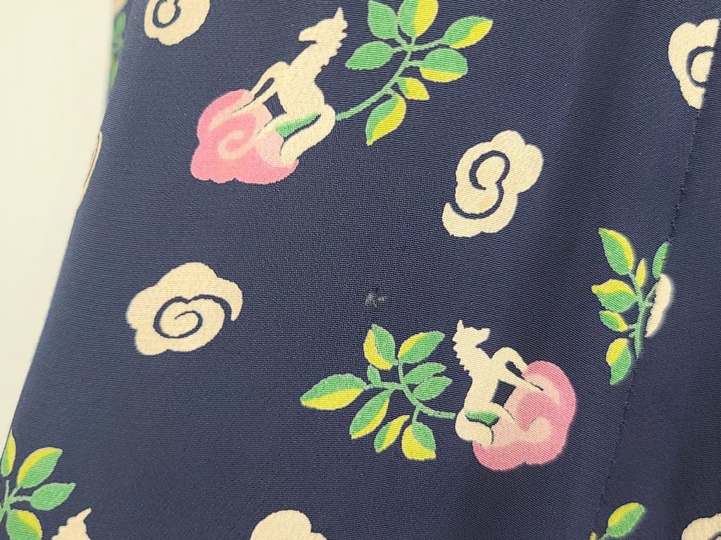 Horse Novelty Print Peplum Dress (as-is)(B-34' W-26' H-33') — image 16