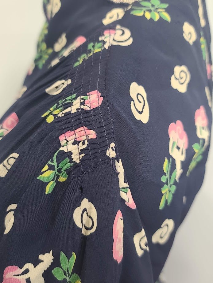 Horse Novelty Print Peplum Dress (as-is)(B-34' W-26' H-33') — image 17