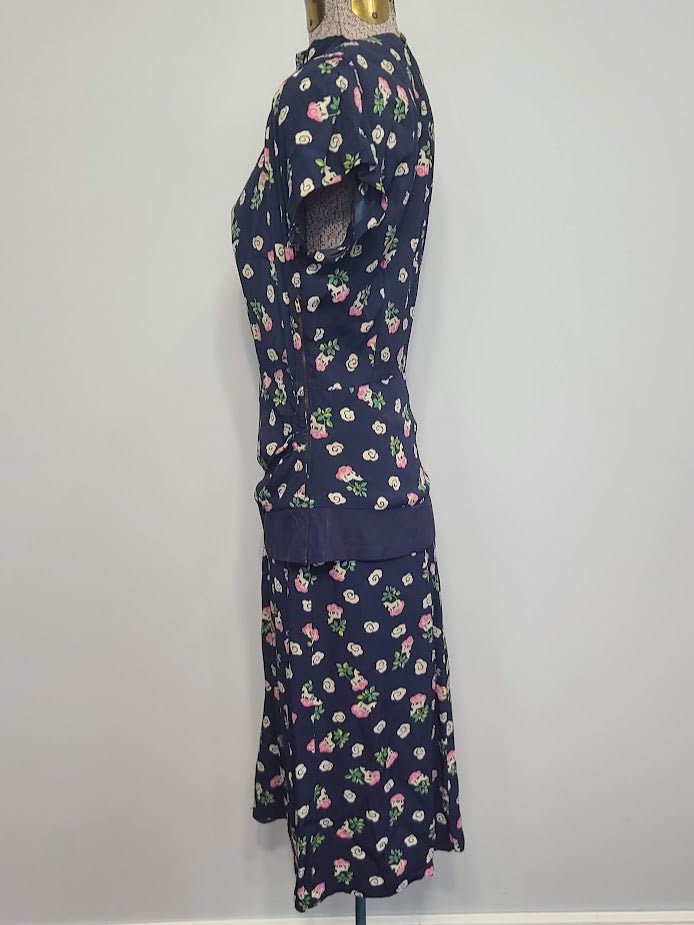 Horse Novelty Print Peplum Dress (as-is)(B-34' W-26' H-33') — image 2