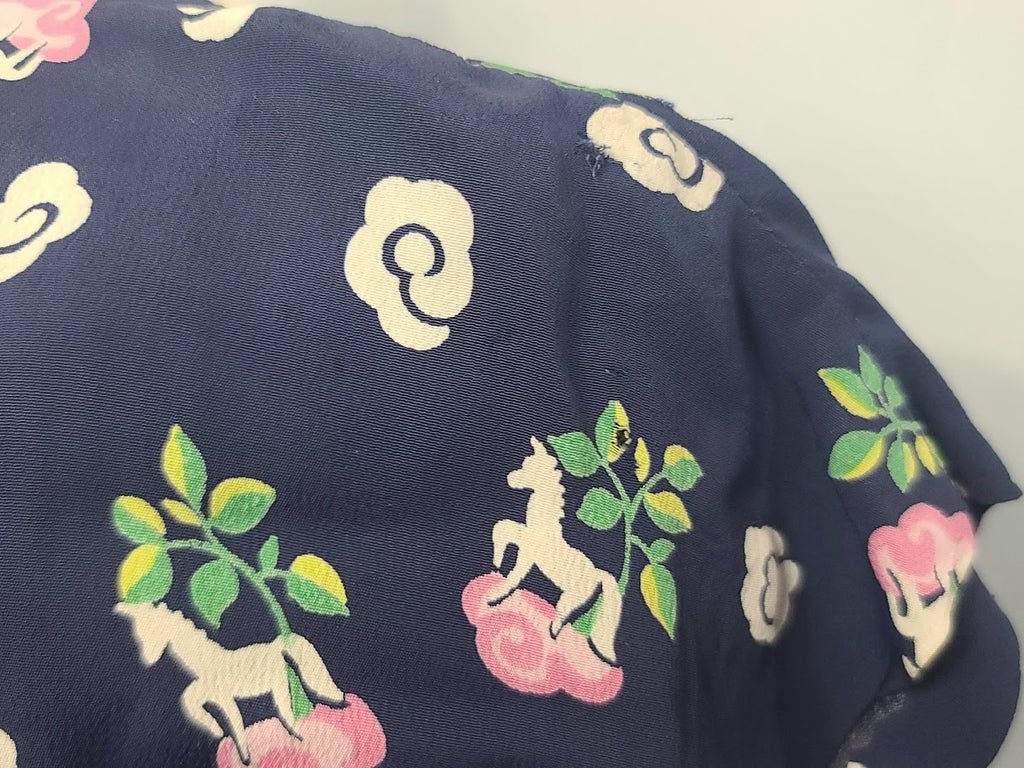 Horse Novelty Print Peplum Dress (as-is)(B-34' W-26' H-33') — image 22