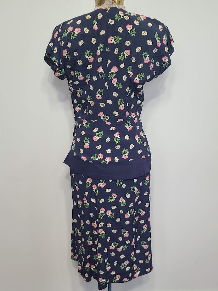 Horse Novelty Print Peplum Dress (as-is)(B-34' W-26' H-33') — image 3