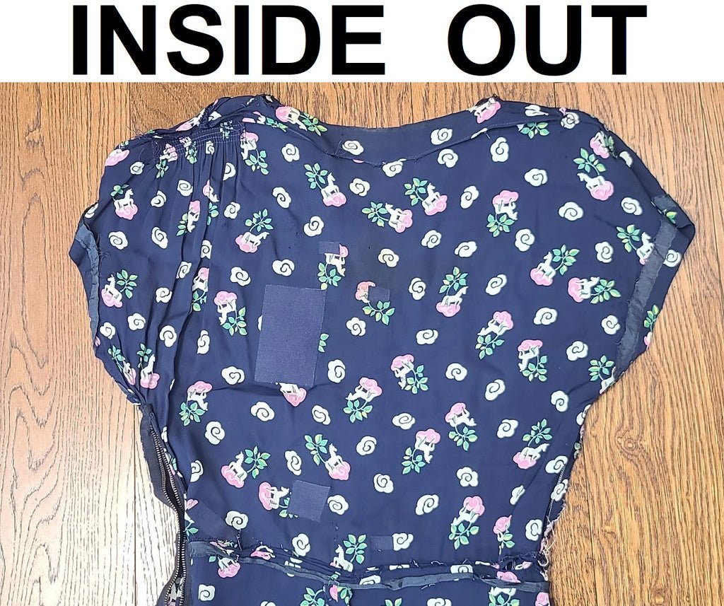 Horse Novelty Print Peplum Dress (as-is)(B-34' W-26' H-33') — image 31