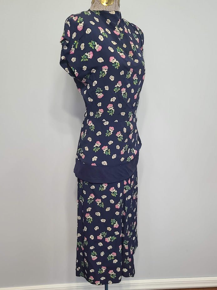 Horse Novelty Print Peplum Dress (as-is)(B-34' W-26' H-33') — image 4