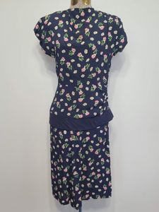 Horse Novelty Print Peplum Dress (as-is)(B-34' W-26' H-33')