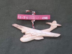 'Let's Get It Done' Airplane Pin (as-is)