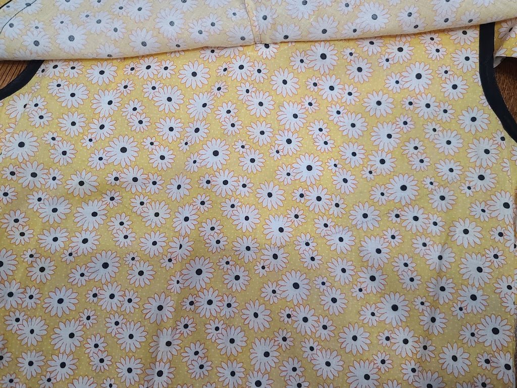 Handmade Yellow Sunflower Print Dress(B-36' W-34' H-44') — image 10