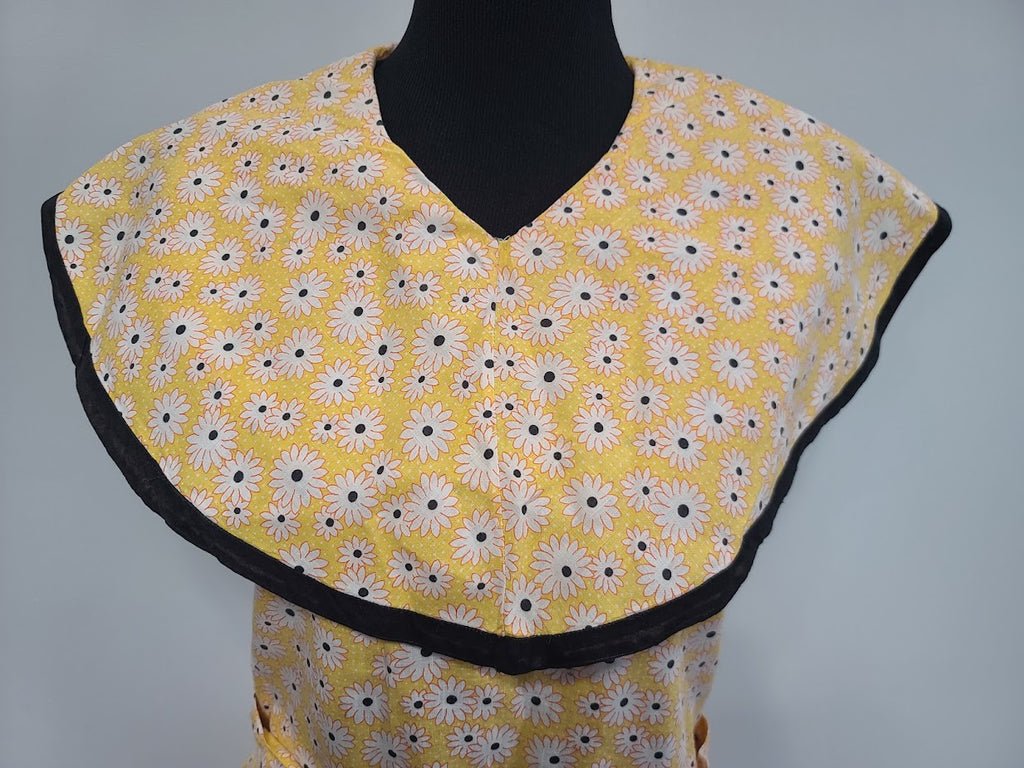 Handmade Yellow Sunflower Print Dress(B-36' W-34' H-44') — image 5