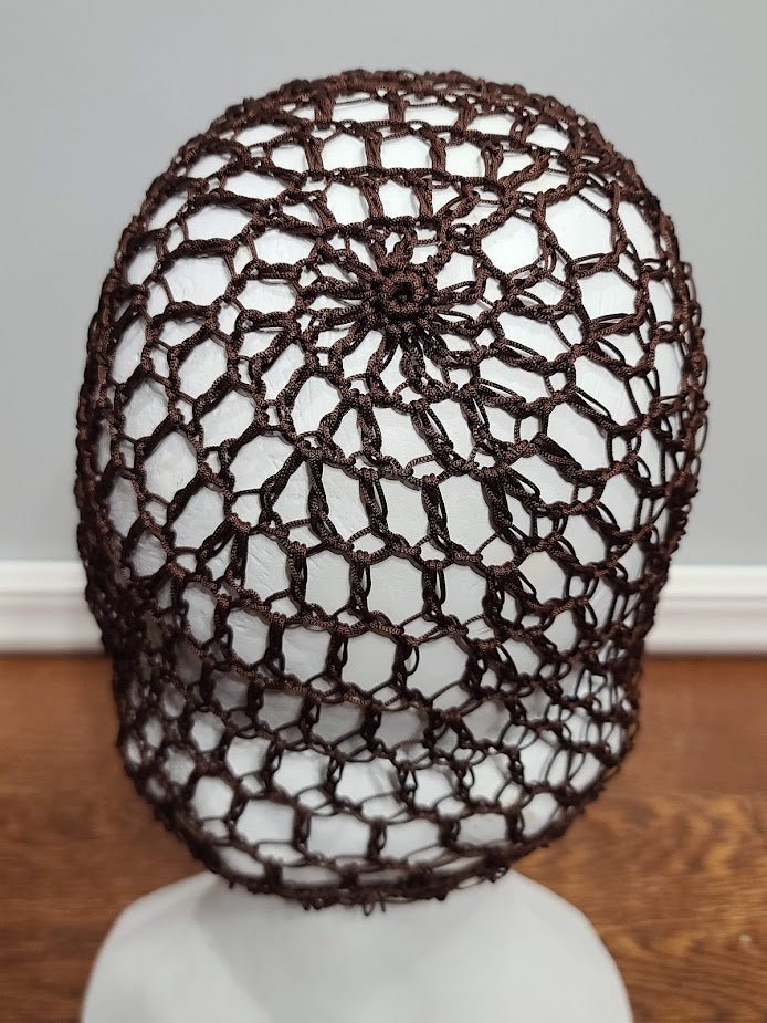 Snood Hair Net - Brown — image 3