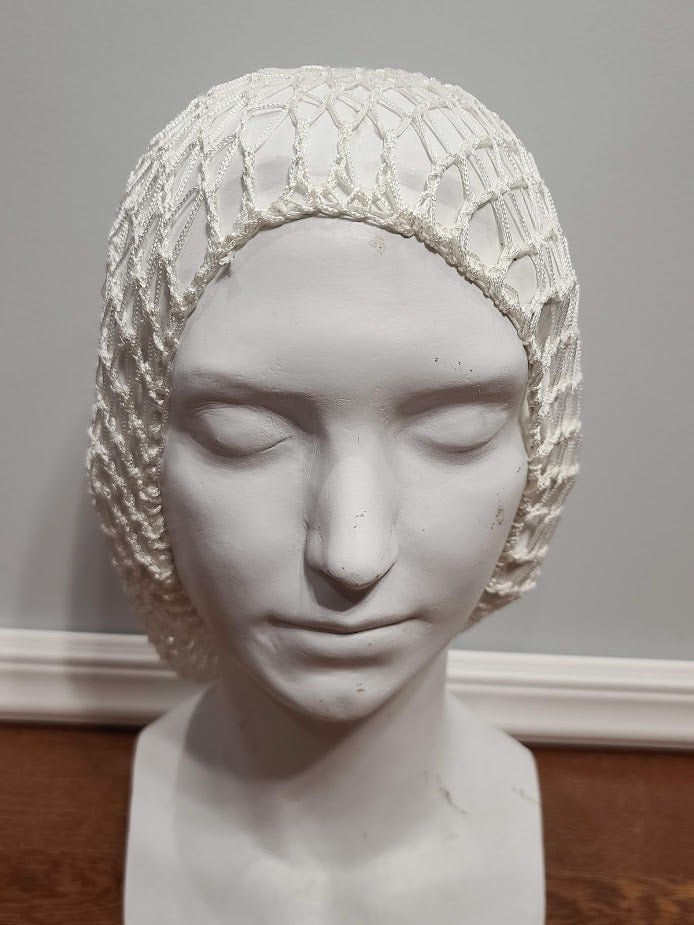 Snood Hair Net - White — image 2