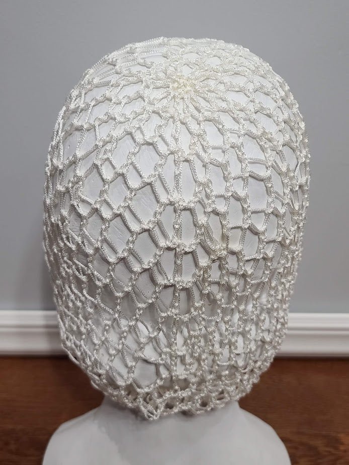 Snood Hair Net - White — image 3