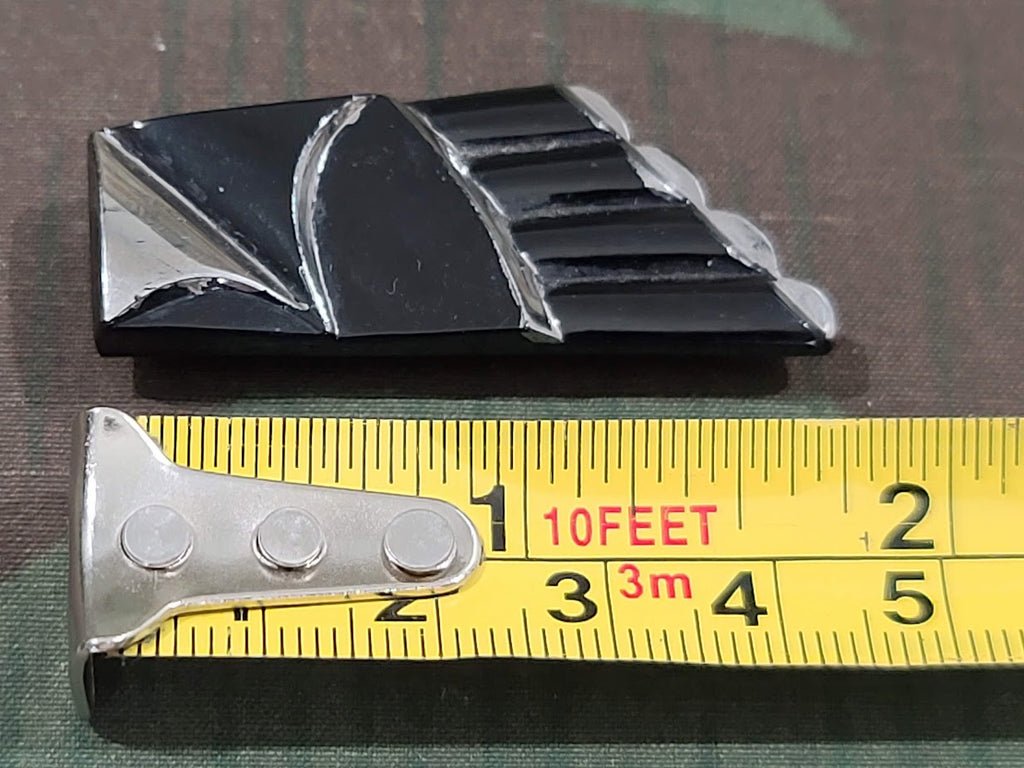 Art Deco Glass Fur Clip — image 2