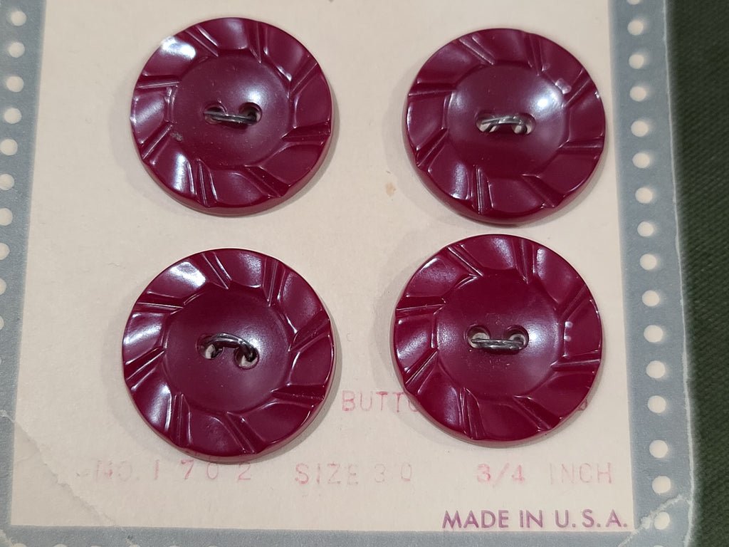 Red Buttons on Card — image 3