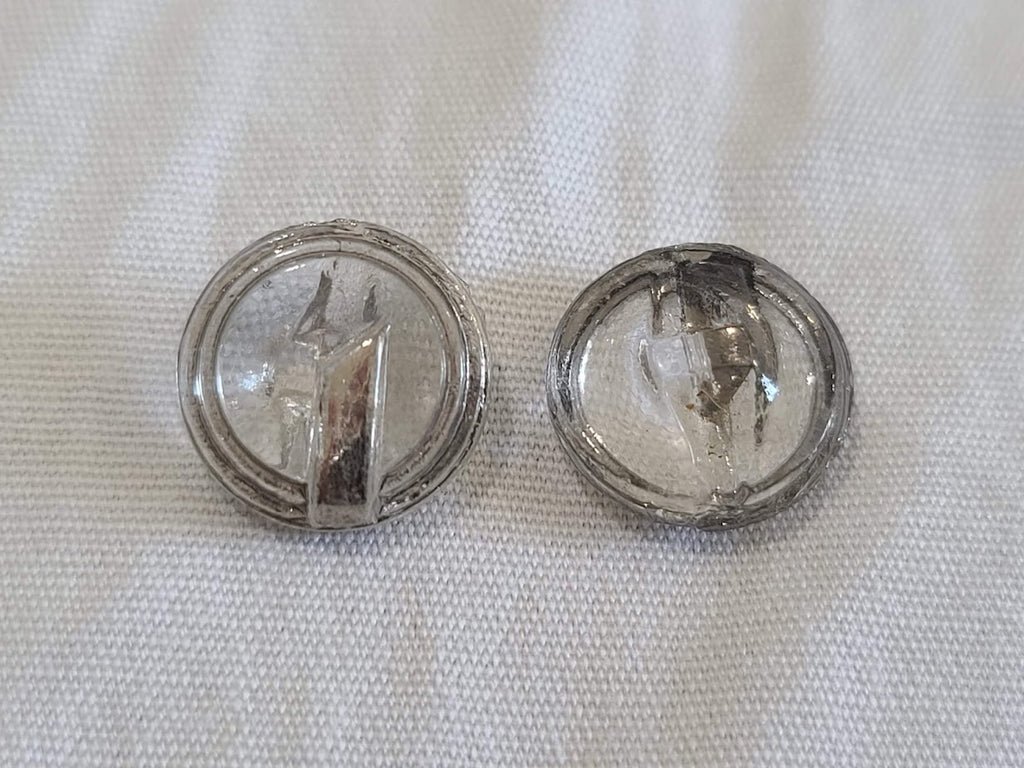 10 Glass Buttons (1/2' Diameter) — image 2