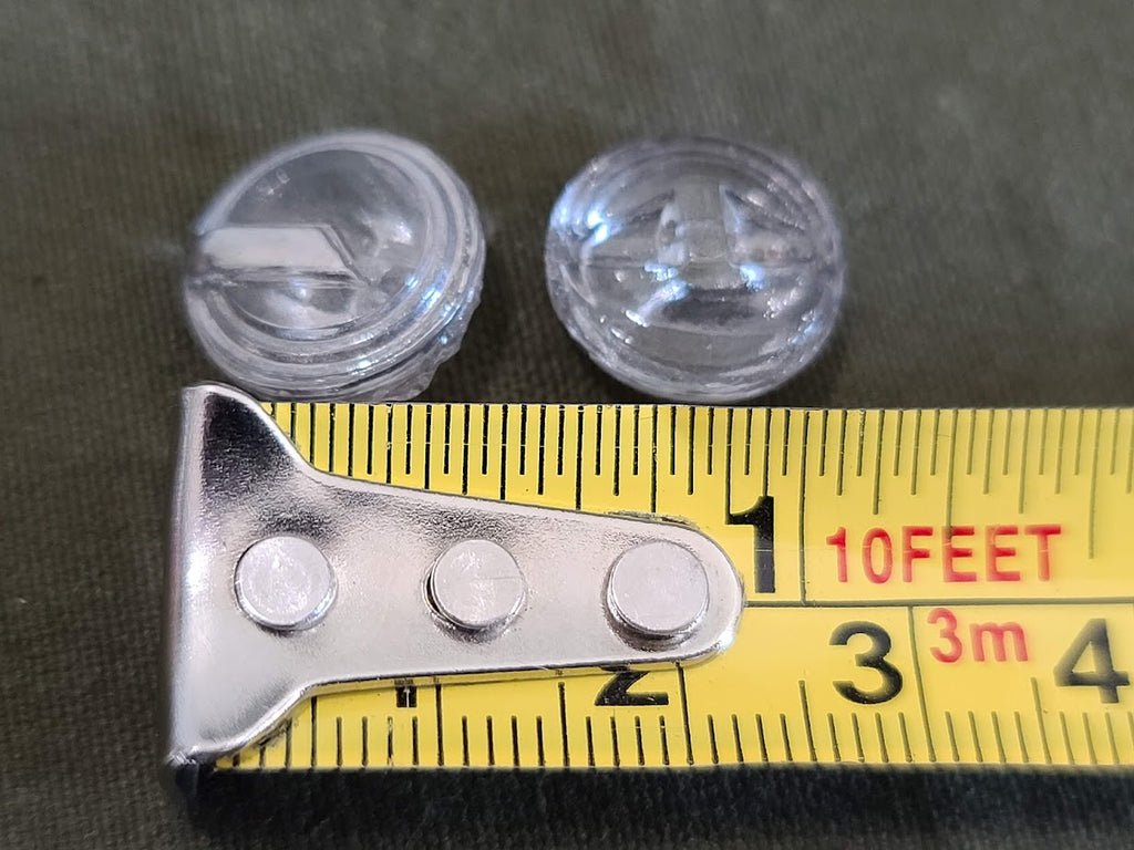10 Glass Buttons (1/2' Diameter) — image 3
