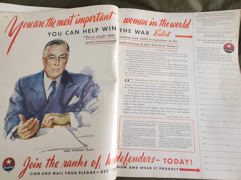 Repro 'I've Enlisted' Pinback Button — image 7