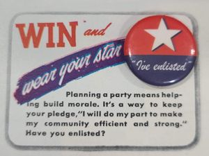Repro 'I've Enlisted' Pinback Button