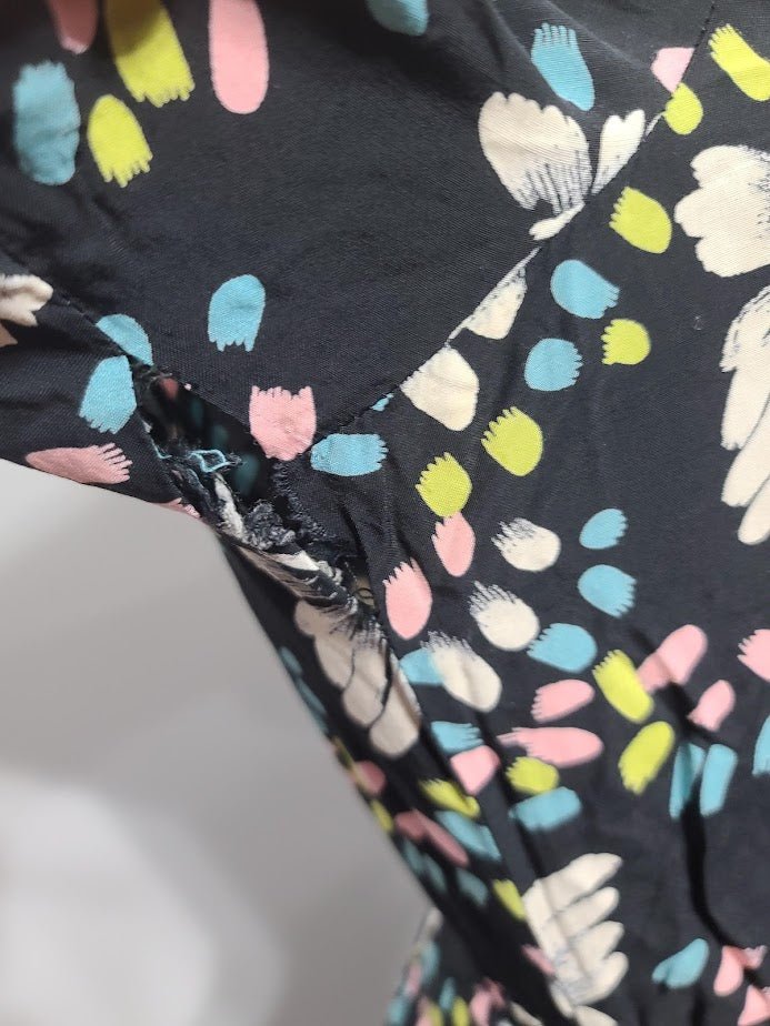 Butterfly Novelty Print Peplum Dress(B-41' W-32' H-38') — image 14