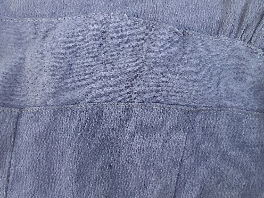 Blue Rayon Dress with Netting (as-is)(B-34' W-26.5' H-31') — image 20