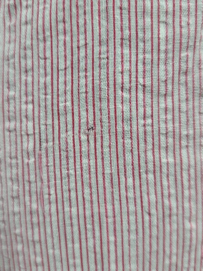 Pink and White Striped Dress (as-is)(B-37' W-27.5' H-37') — image 11